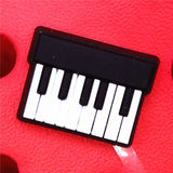 PVC Piano keys Croc Shoe Charms NEW Gesture love Slippers Beach Shoes Accessories Decorations for Jibz Kids Party