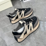 Breakj Bottom Dad Shoes Female 2023 Winter New Add Velvet Versatile Student Cotton Shoes Tide Casual Sports Shoes