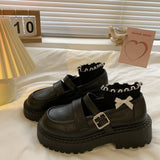 Lolita shoes new thick bottom retro Mary Jane shoes Japanese JK uniform platform shoes college girls leather shoes women's