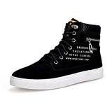 And Winter Style High Upper Shoes Korean Version Male Shoes Student Canvas Shoes Men's Casual Shoes Trend All Kinds Of Board