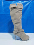Breakj Autumn And Winter Women's Boots Long-Sleeve Women's Boots Wish High-Heeling Elastic Boots Direct