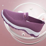 Sneakers Women Running Shoes Women Light Mesh Flats Women's Sports Shoes Slip-on Female