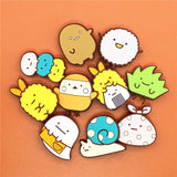 PVC Japan Anime Shoe Charms Shoe Decorations Cartoon SAN-X Shoe Buckle Accessories fit Croc JIBZ Party Kids Gifts