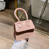 Marbling Crossbody Bags For Women 2021 PU Leather Shoulder Bag Waterproof Handbags For Women Korean Style Female