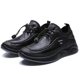 Sneakers Men's Quality Leather Shoes Kitchen Shoes Casual Breathable Male Footwear Outdoor Non-slip Waterproof