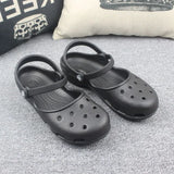 Arrival Women's Flats Sandals Karin Mary Jane Summer Cheap Mule Clogs Ladies Girls Garden Shoes Nursing Work Slippers