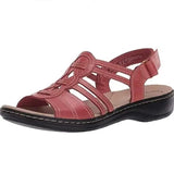 New Large Size Leisure Breathable Stitches With Thick Soles And Non-Slip Sandals For Women Wearing Sandals Outside The
