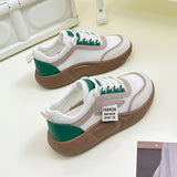 Breakj Korean Version Mesh Small White Shoes Female 2024 Summer New Student Mesh Shoes Casual Sole Breathable Board Shoes