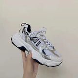 wind reflective old shoes women 2021 spring sports casual shoes flat breathable comfortable women's