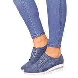 Large Size Net Single Shoes For Women's 2023 Autumn And Winter New Casual Single Shoes With Low