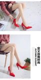 New 2020 Bed High Heels Fun One-time Sexy High Heels Bed Foot Fetish Alternative Passion Sexy Red