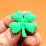Single Sale Clover Shoe Charms Shoe Flowers Accessories Cute Coconut tree Garden Shoe Decoration for croc jibz Kid's
