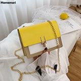 Marbling Crossbody Bags For Women 2021 PU Leather Shoulder Bag Waterproof Handbags For Women Korean Style Female