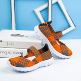 Size Women Flat Shoes 2021 Fashion Elastic Band Weave Shoes Women Comfort Flat Shoes Women Casual Loafers Zapatos De