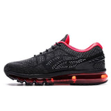 Men Air Running Shoes Unique Tongue Design Breathable Cushion Sport Shoes Big Size 47 Outdoor Sneakers Women Tennis