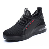 Steel Nose Safety Work Shoes New Design Mesh Sneakers Lightweight Safety Puncture-Proof Safety Shoes