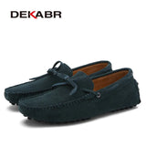 Plus Size 35~49 Men's Casual Shoes Genuine Leather Flats Driving Loafers Footwear Soft Moccasins For Men Zapatos