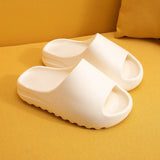 Men and Women Slippers Non-slip Beach Slides Bathroom Eva Shoes Thicken Solid Color Home Indoor Shoes Shower