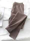 spring autumn solid Women Pants Winter Skinny Leggings pants Leggins Trousers basic bottom long Pants Female