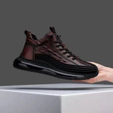 Breakj New Casual Single Shoe Men 48-Yard High-Top Pu-Pressing Casual Sneakers Loose With Lefu