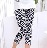 Workout Women Leggings Summer Balck Jegging High Waist Elastic Capri Fitness Legging Mujer