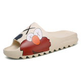 Luxury Brand Slides Men Shoes Slippers Indoor House Slippers Graffiti Casual Beach Slipper Eva Quality Cartoon