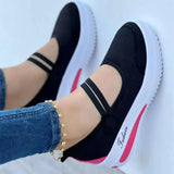 Women's Sneakers Tennis Shoes for Women 2022 Canvas Hollow Casual Sport Design Platform Shoe Blue Non-Slip Fashion Lady