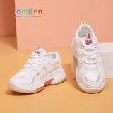 White Chunky Sneakers 2021 Lady Summer Platform Sneakers Women Sports Shoes Mesh Tennis designer basket zapatillas