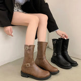 Fashion Boots, Knight Boots, Women's Boots, Autumn And Winter, New Vintage Style Boots, Martin Boots, Women's