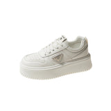 Surface, Thick Soles, Small White Shoes, Women's 2024 Spring And Summer New Fashionable Shoes, Ins Board Shoes, Breathable Sports