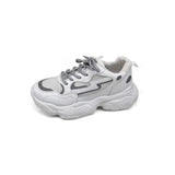 wind reflective old shoes women 2021 spring sports casual shoes flat breathable comfortable women's