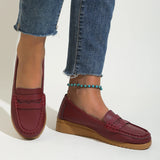 Doudou Shoes For Women In Summer 2023 Round Head Flat-Bottomed Simple Casual Mother