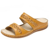Flat Women Sandals Shoes Retro Beach Ladies Shoes Women's Shoes Woman Flip Flops Fashion Gladiator Flat Sandals For