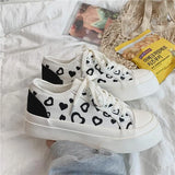 2022 Summer Women Canvas Shoes Sweetheart platform Sneakers Japanese Kawaii Lolita Shoes Teen College Girls sports skate