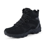 Breakj Spring And Summer Thick-Soled Cross-Country Boots High-Top Military Boots Men's Outdoor Sneakers Leisure Shoes Hiking