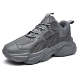 Sneakers Men White Shoes Platform Trend Casual Comfortable Black Shoes Mens Chunky Sneaker Designer Free