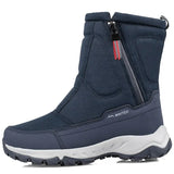 Women Snowboots Women's Winter Shoes Couple Snow Boots Ankle Boots Canvas Plush Boots Zipper Platform Boots Botas