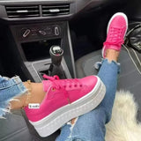 Breakj 2023 New Large-Size Single-Shoe Women's New Round Head Leisure Sticky Shoes Single