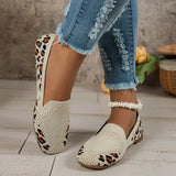 Spring Autumn New Mesh Ballet Flats Women Mesh Breathable Sneakers Women Square Toe Slip on Loafers Size 42 Zapatos