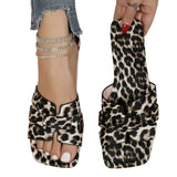 43 Flat-Bottomed Cool Slippers 2025 New Casual Wear Simple Fashion Round-Headed Beach