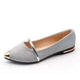 Style Women Flats 2019 Spring Summer Flat Shoes Woman Pointed Toe Slip On Fashion Loafers Female Casual Lazy Shoe