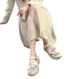 Breakj Sandal Women Non-Slip Summer 2024 New Platform Heighten Casual Versatile Fashion Beach Shoes