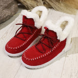 Breakj Snow Boots Women 2025 Winter New Warm And Anti-Slip In Add-On Cotton Boots With Waterproof And Tuff