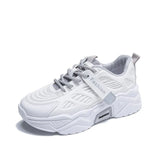 Breakj Old Dad Shoes Women 2025 Summer New Breathable Thick Bottom Increase Casual Shoes Korean Version Of Student Running