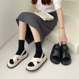 Casual Buckle Sandals Women's Summer New Fashion Net Red Explosion Models Ins Tide Roman