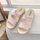 Women Slippers Summer Beach Shoes Fashion Outdoor Indoor Slides Eva Soft Flip Flops Male Thick Sole Anti-Slip