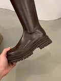 With Long Boots In The Autumn Of 2024, The New Tall, Small Boots Are No More Skid-Proof Than Knee-Soled Knight