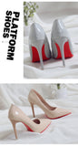 New 2020 Bed High Heels Fun One-time Sexy High Heels Bed Foot Fetish Alternative Passion Sexy Red