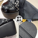 Breakj Cos Boots Punk Windy Bottom Martin Boots Belt Buckle Knight Short Boots Teling Stylish Short