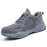Safety Shoes Work Sneakers Indestructible Work Safety Boots Winter Waterproof Shoes Men Steel Toe Shoes Sport Safty
